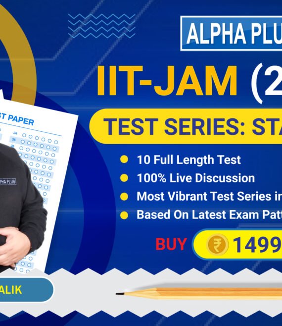 Test Series IIT JAM STATISTICS